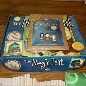 The Magic Tent With Mystery Treasure Hunt New Very Rare